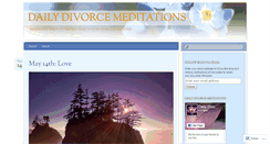 Desktop Screenshot of dailydivorcemeditations.com